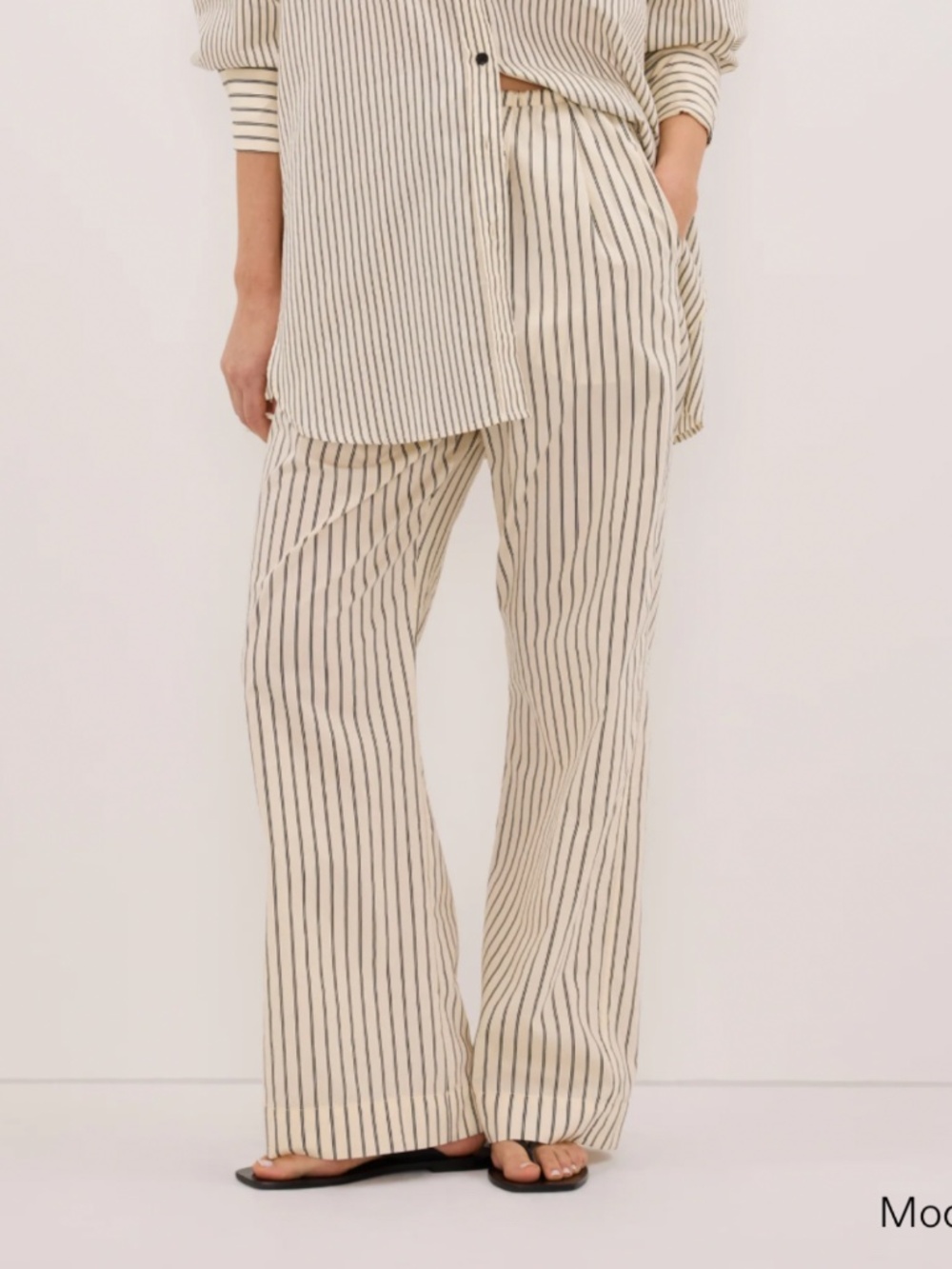 Sable Cream Silk Blend Pant